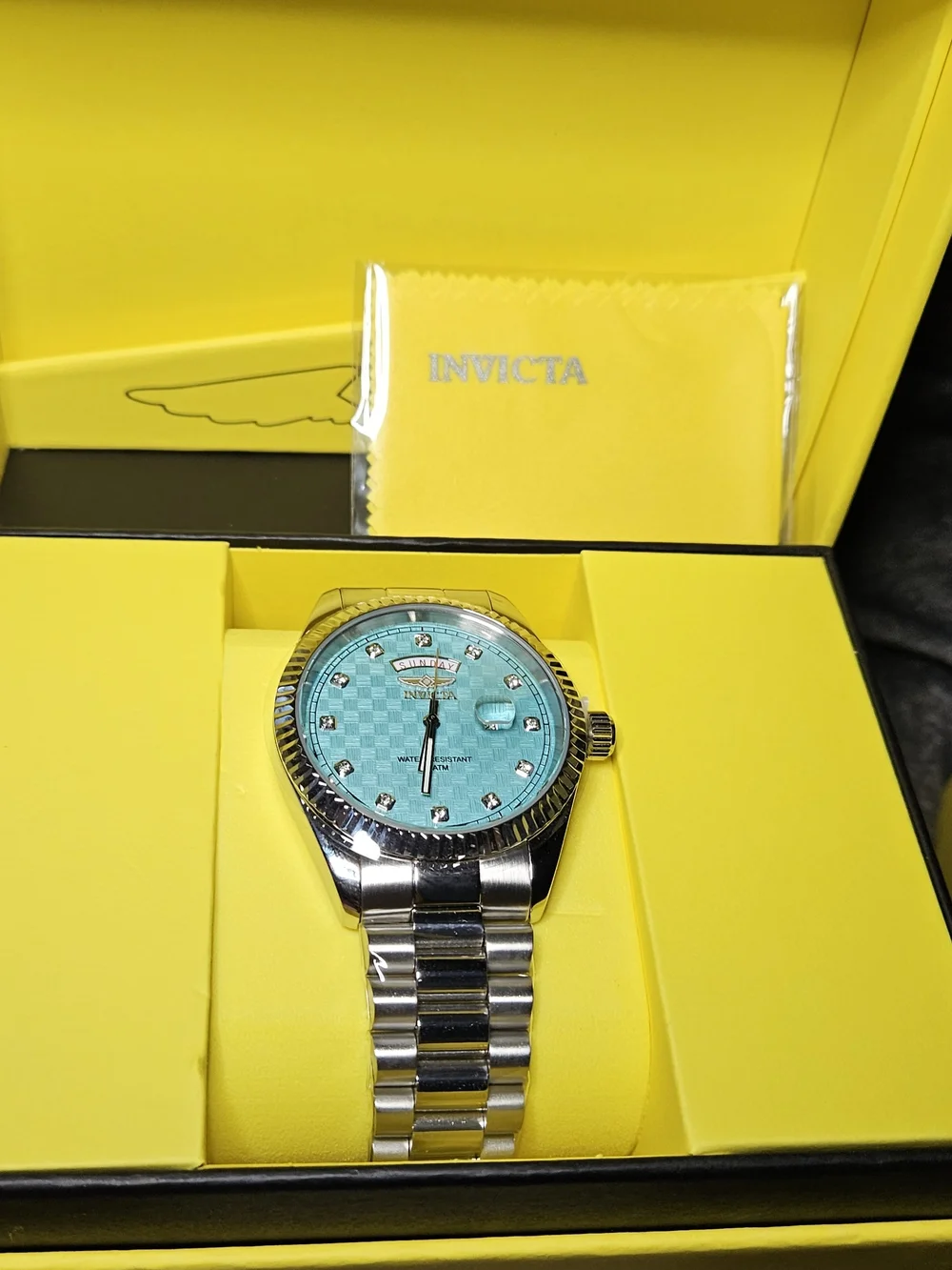 Invicta Specialty Striad Command 43mm Watch - Tiffany Blue Dial 51048